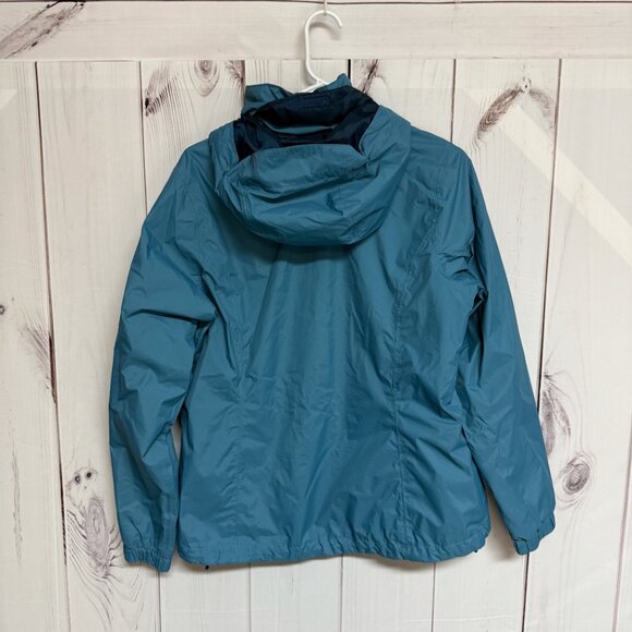 The North Face Resolve 2 Women’s Large Teal DryVent Rain Jacket EUC - Picture 2 of 12
